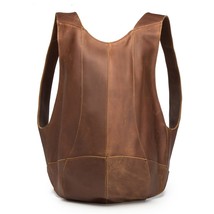 Mini Backpack Women Men&#39;s Business Bag Pack for Boys Genuine Leather Shoulder Tr - $103.42