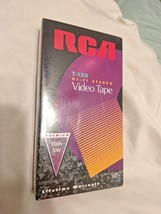 Blank VHS Video Tape RCA T-120 Hi Fi Stereo BRAND NEW Sealed - £1.91 GBP