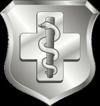 4&quot; air force enlisted basic medical badge  bumper sticker decal usa made - £21.08 GBP