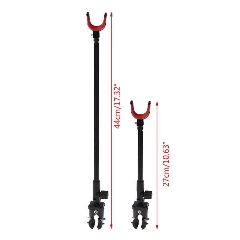 Fishing Rod Holder Extend Stretched Pole Stand Carbon Fiber Telescopic B... - $57.50