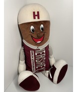 Large vintage plush Hershey Chocolate bar guy with backwards hat 22 in w... - $18.69