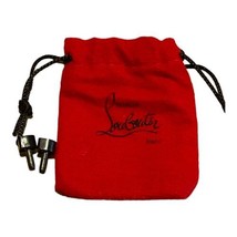 Authentic Christian Louboutin Mini Dust Bag Replacement Black Heel Tips ... - £23.82 GBP