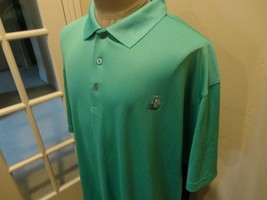 Green Glen Echo Dry Gear Golf Polo Shirt Adult 2XL Excellent Polyester S... - £16.73 GBP