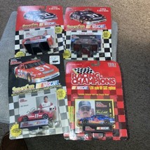 Lot of 4 Vintage 2 1994 1 1997 &amp; 1 1992 Stock Car NASCAR 1/64 - £8.44 GBP