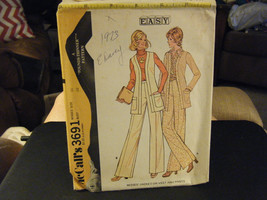 McCall&#39;s Misses Jacket or Vest &amp; Pants Pattern - Size 16 Bust 38 - $9.93