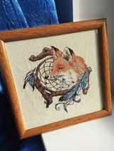 Fox cross stitch Dream catcher pattern pdf - Native American cross stitch - $9.59