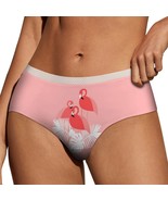 Pink Flamingo Panties for Women Lace Briefs Soft Ladies Hipster Underwear - €12,05 EUR