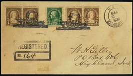 Destroyer U.S.S. Bainbridge Registered Fancy Cancel Cover - Stuart Katz - £234.94 GBP