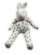 Bunnies by the Bay Gray Polka Dot Baby Bunny Rabbit Plush Carrots Stuffed Animal - £18.41 GBP