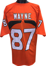 Reggie Wayne unsigned Orange TB Custom Stitched Football Jersey XL - £31.86 GBP