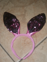 bunny ears with sequins haedband - £4.72 GBP