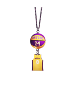 Car Rearview Mirror Hanging Accessory Cute Car Decor Lakers Basketball P... - $292.89 MXN