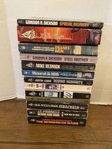 Lot Of 13 VTG TOR Science Fiction And Fantasy PB Novels books  - £14.19 GBP