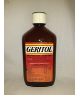 GERITOL- Empty Brown Bottle with Lid - £7.08 GBP