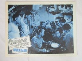 Hellcats of the Navy 1957 Original Lobby Card #6 11x14 Ronald Reagan WWII - £54.11 GBP