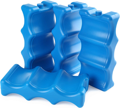 Ice Packs for Coolers, Breastmilk Bottle Storage, Lunch Box, Insulated Bags, 4-P - £21.08 GBP