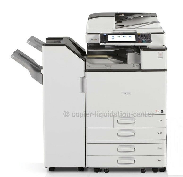 Ricoh MPC3503 Color Copier Printer Scanner 35 Copies Per Minute 
