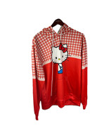 Sanrio Hello Kitty Hoodie Novelty Cat Ear Hoodie Sweatshirt Size  Womens M - $18.40