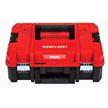 CRAFTSMAN 17-in Red Plastic Lockable Tool Box - $42.00