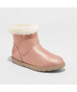 Cat &amp; Jack™ ~ Girls&#39; Size 6 ~ Rose Gold ~ &quot;Haiden&quot; ~ Side Zip ~ Boots - $427.24 MXN