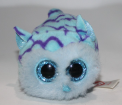 Ty Beanie Boos Teeny Tys 4" MIMI Blue Owl Stackable Plush Stuffed Animal... - $7.50