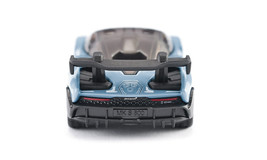 McLaren Senna Blue w Black Top Diecast Car Siku - $16.75