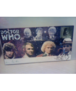DOCTOR WHO Stamp Cover / FDC Signed FOUR Doctors / 22nd May 2000 / FADED... - $811.88 MXN