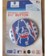 90s New Jersey Nets 3 1/2 in Button Wincraft - $9.99