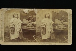 Vintage Underwood View Stereoscope Stereoview 1901 Do You Want A Houseke... - $10.78