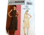 Butterick Pattern B4978 Fit &amp; Flare Dress Suzi Chin Size BB 8 10 12 14 U... - $3.51