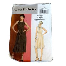 Butterick Pattern B4978 Fit &amp; Flare Dress Suzi Chin Size BB 8 10 12 14 U... - £2.76 GBP