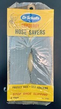Vintage Dr Scholl’s Corduroy Hose Savers Self-Adhering New In Package 2 ... - $11.88