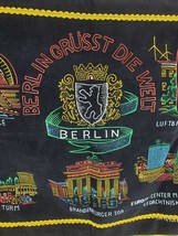 Berlin Crusst Die Welt Vintage Velvet Pillow Cover With Fringe - £27.75 GBP