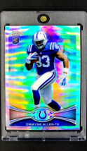 2012 Topps Chrome Refractor #17 Dwayne Allen RC Rookie *Great Looking Card* - £1.80 GBP