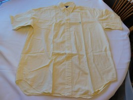 Ralph Lauren Blake Men&#39;s Short Sleeve Button Up cotton Shirt Size L large **spot - £16.11 GBP