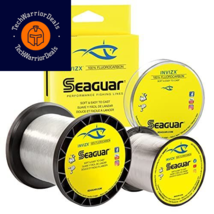 Seaguar 06VZ200 Invizx Freshwater Fluorocarbon Line, .008&quot; 6-Pounds, Clear  - £27.35 GBP