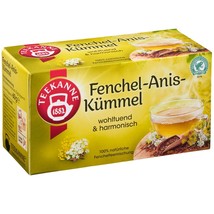Teekanne Fenchel Anis Kummel  Fennel Aniseed Caraway tea 20 tb-FREE SHIP... - £6.68 GBP