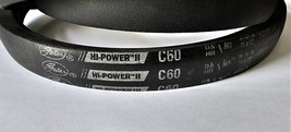 C60 Gates Hi-Power II Smooth Belt 9004-2060 Multi-Use Power Transmission - £25.48 GBP