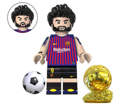 Minifigure Luis Suárez Soccer Player World Cup V2 Custome - $7.94