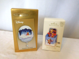 Pop! Goes The Tigger 2007 Hallmark Ornament Disney Jack-in-the-Box Memories + 1  - £18.70 GBP