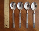 MSI Japan DANIKA Celtic Irish Knot Lot 4x TeaSpoons 6.25&quot; Stainless Flat... - $18.99