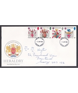 Great Britain: 1984 Heraldry First Day Cover, Ref: P0102 - £1.02 GBP