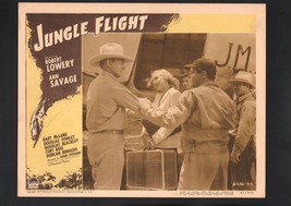 Jungle Flight Lobby Card-1947-Robert Lowery - £33.57 GBP
