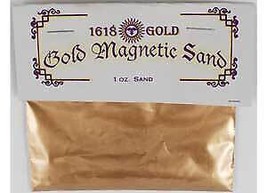 Gold Magnetic Sand (lodestone Food) 1oz - £16.87 GBP