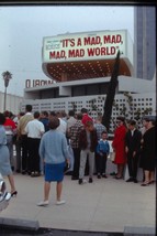 Vtg 1963 Amateur 35MM Slides It&#39;s a Mad Mad Mad World Theater Crowd + Ma... - $48.99