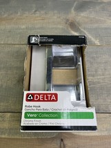 Delta Vero 77736 Double Robe Towel Hook Bath Hardware Accessory Polished... - £23.67 GBP