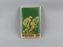 Moscow 1980 Olympic Pin - Field Hockey Event - Celluloid Pin - $276.05 MXN