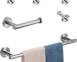Six Pieces Of 304 Stainless Steel Bathroom Hardware, Including A, 24 Inc... - $41.99