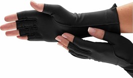 Isotoner women&#39;s fingerless therapeutic gloves Black - $40.90 CAD