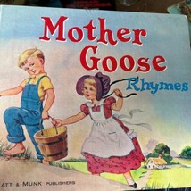 Mother Goose Nursery Rhymes (1953) Platt and Munk Hardcover - £13.27 GBP